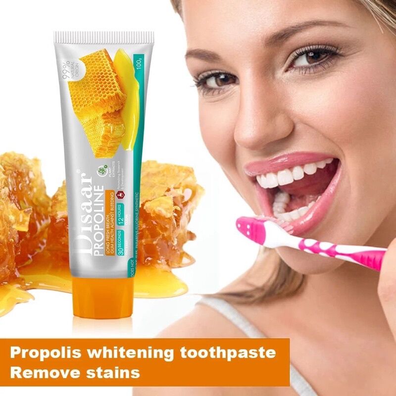 Disaar Teeth Care Whitening Toothpaste Honey Organic Propolis | Lazada