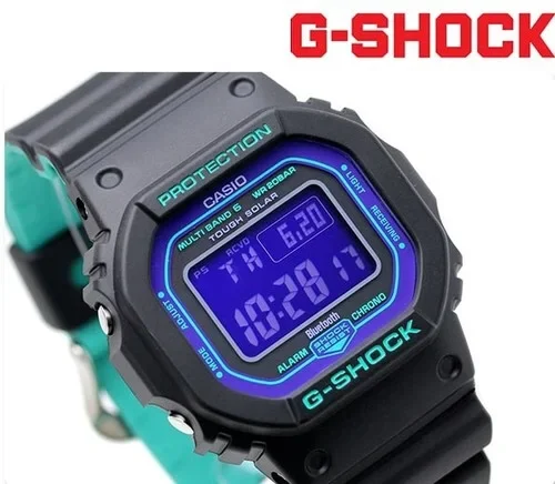 G Style Shock DW5600 Joker black Green Jam Tangan Digital Watch