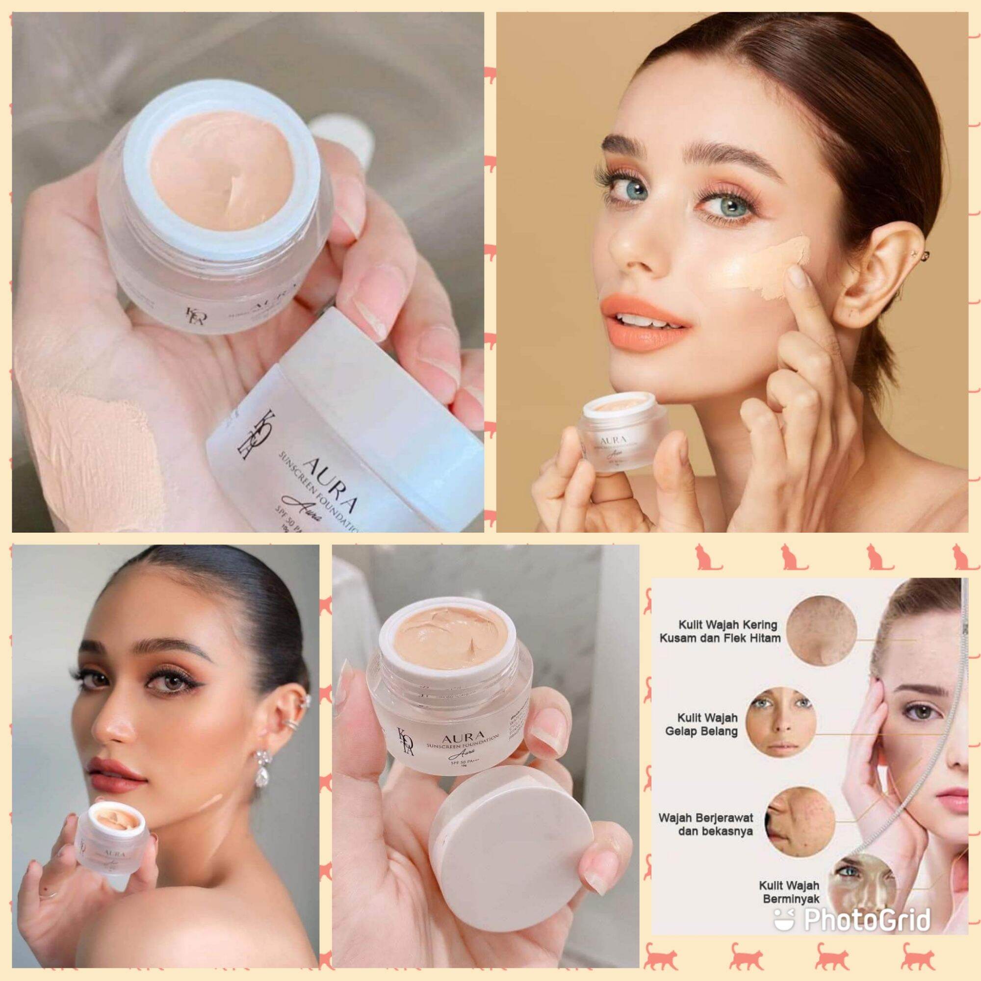 aura sunscreen foundation