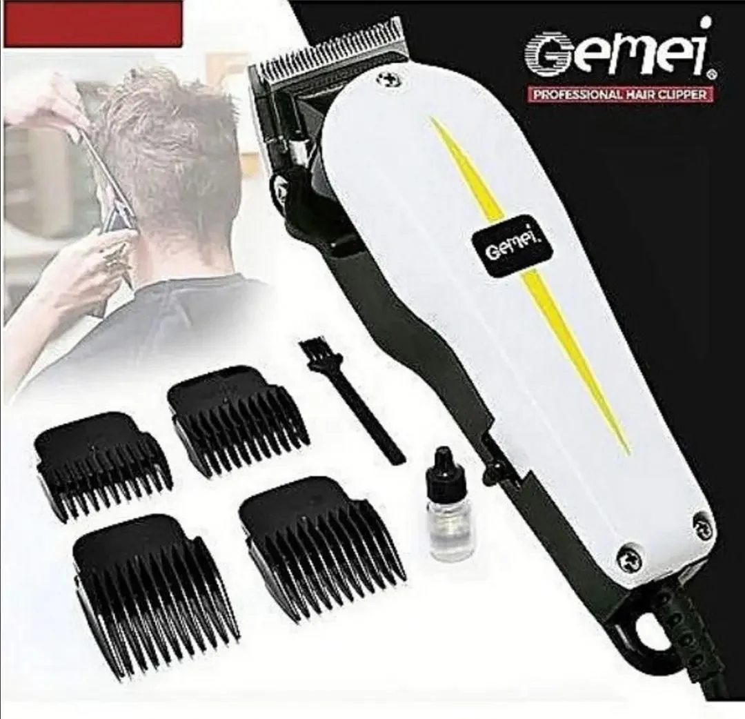 Geemy GM-1017 Professional Barber Hair Clipper Cordless Hair Trimmer Beard Trimer For Men Electric Hair Cutting Machine Hair Cut