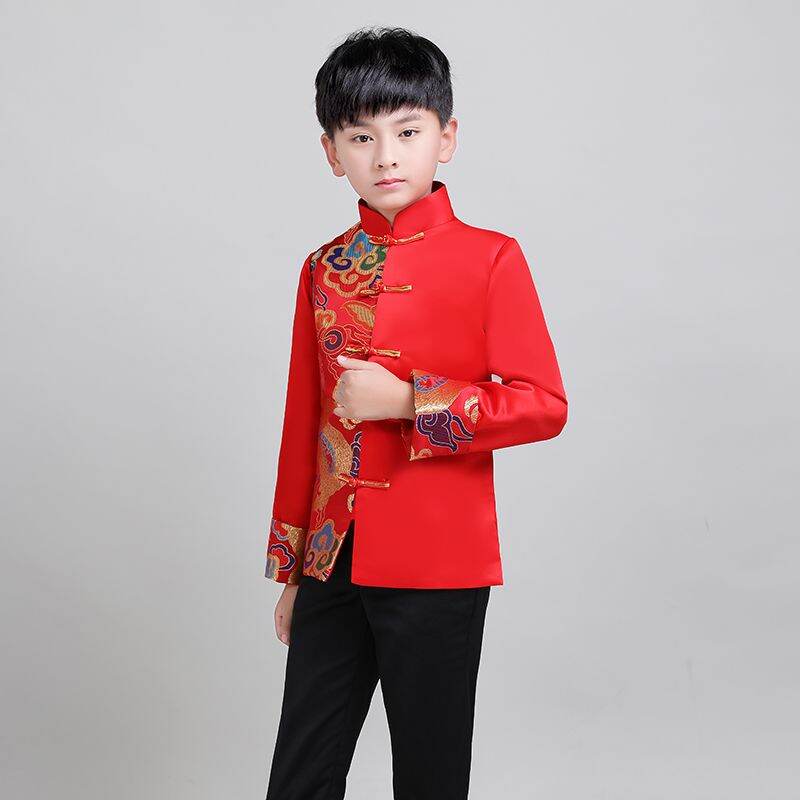 Children's Ancient Costume Chinese Style Sun Yatsen Costume Boys