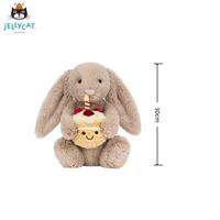 Official Store Jellycat Bashful Beige Bunny Plush Toy Ultra soft Limited Edition Baby couple gifts doll