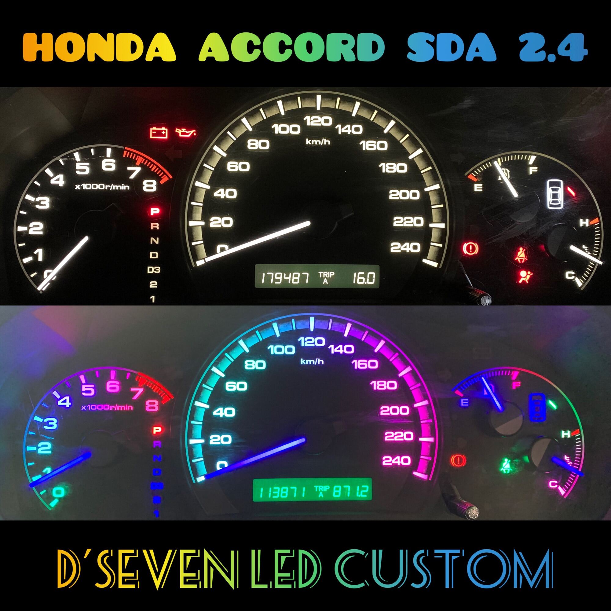 LED METER HONDA ACCORD SDA SDB Lazada
