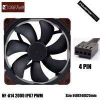 Noctua | Noctua NF-A14 industrial PPC Computer case cooling fan，140mm 12V 4Pin PWM Fan For Computer Case/Industrial Equipment