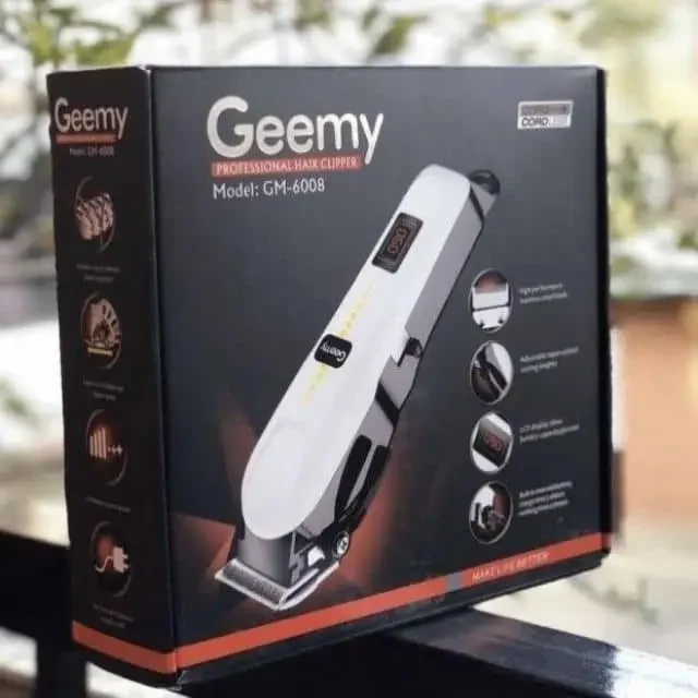GEMEI GM-6008 RECHARGEABLE TRIMMER FOR HAIR CUTTING/HAIR STYLE GUNTING RAMBUT