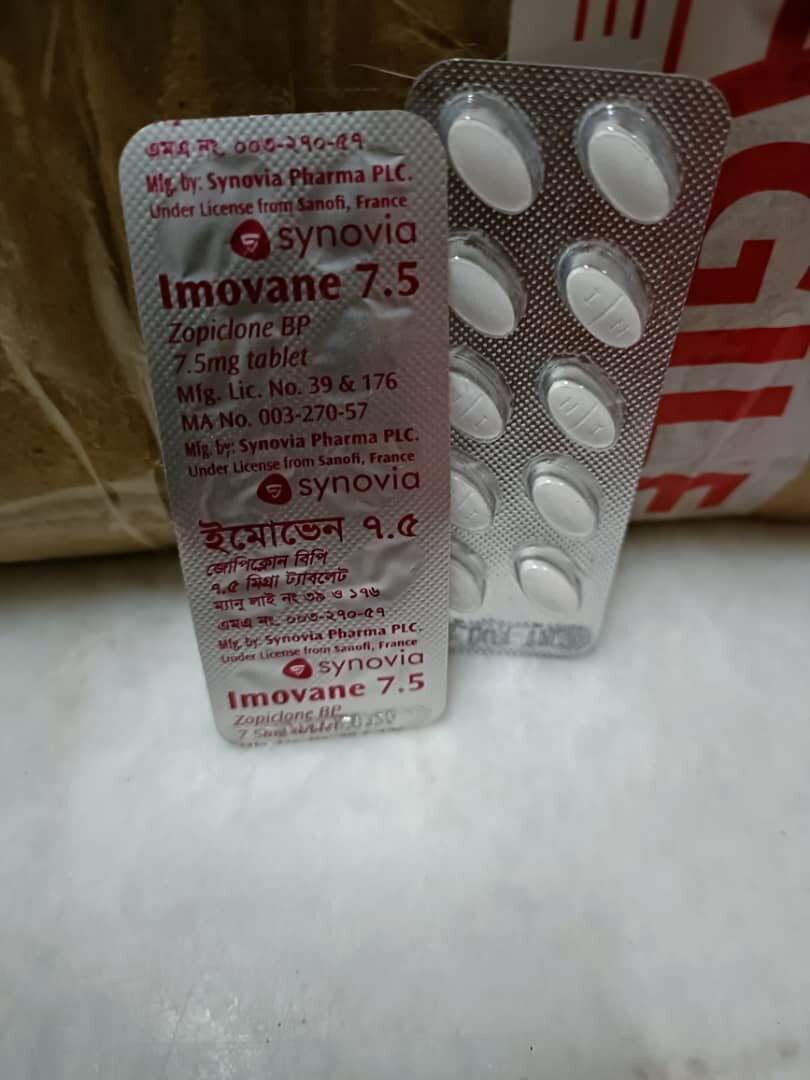 imovane zopiclone 7.5mg
