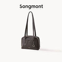 Songmont Small Yore Trunk Bag Women Full-Grain Cow Leather Shoulder Bags