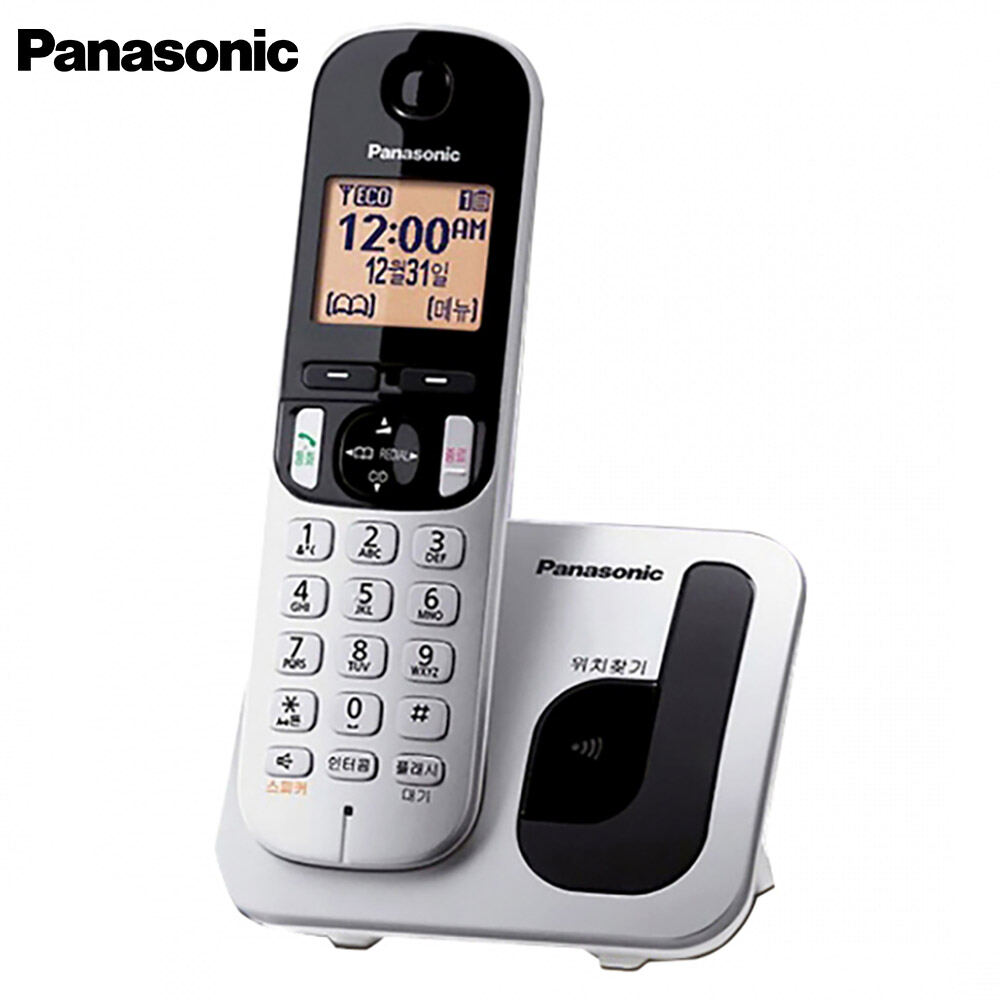 Panasonic Korea KX-TGC210 Digital Cordless Phone Call Block Speaker LCD ราคา 2,465 บาท*ส่งฟรี