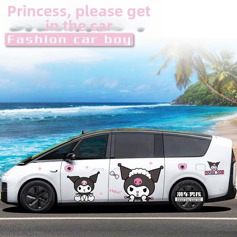 CANJING | Custom Cartoon Cute Car Decal Harga 377 Ringgit*Penghantaran Percuma