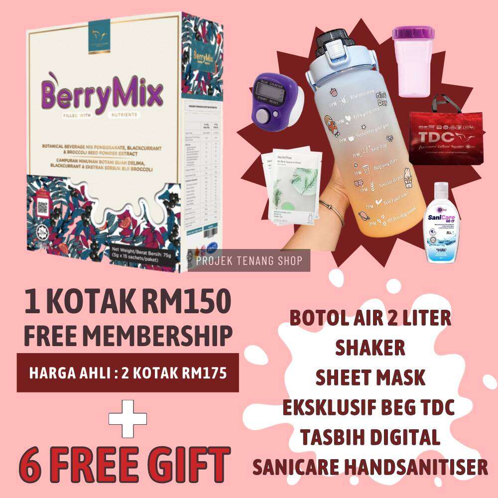 JUS BERRYMIX READY STOCK 💯ORIGINAL HQ🔥 | Lazada