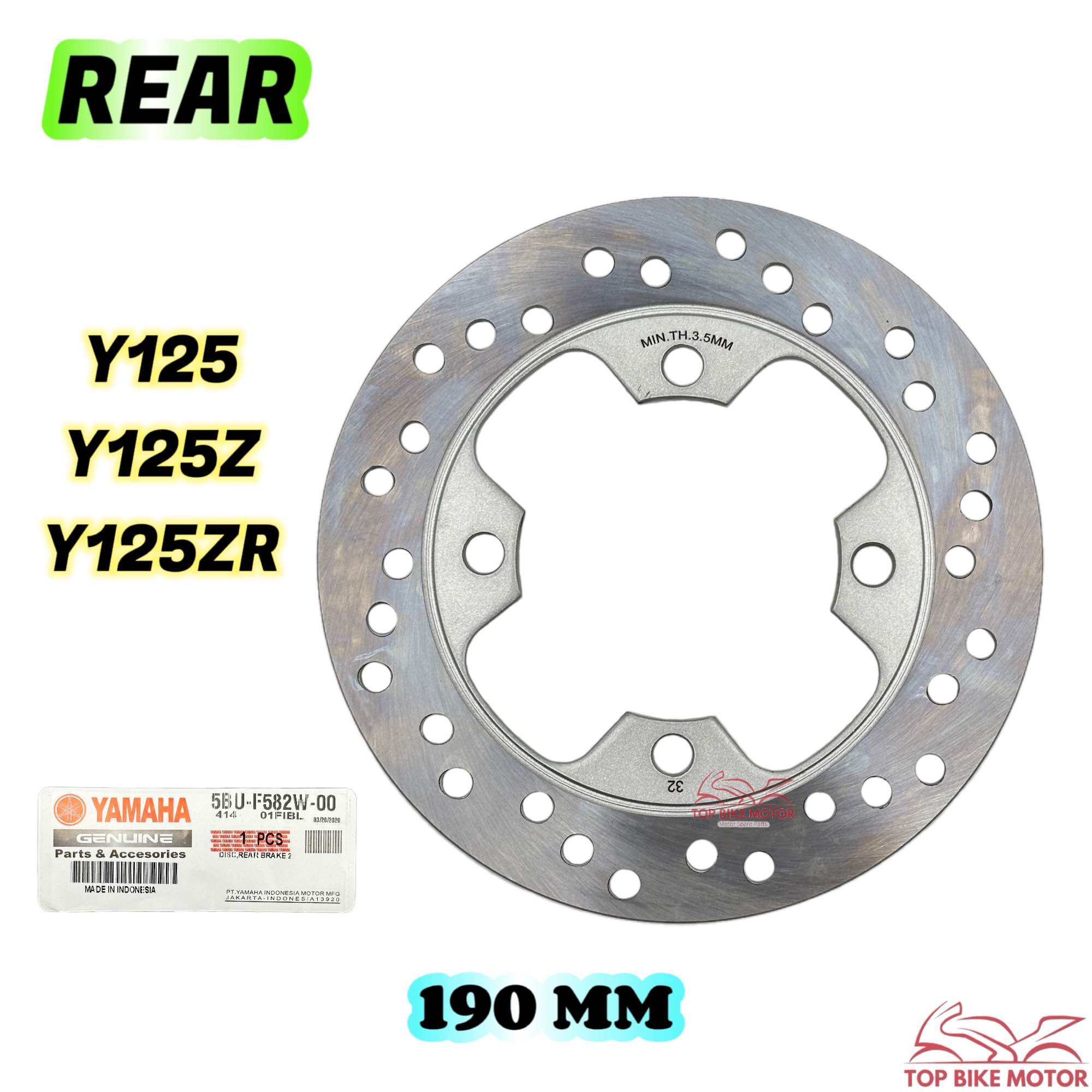 SUNSTAR🔥FLOATING DISC PLATE🔥Y125 Y125Z Y125ZR LC135 NEW 5S DISC BRAKE ...