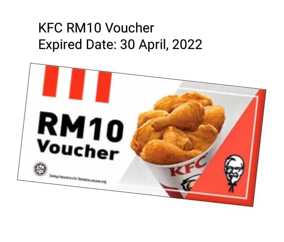 KFC RM10 voucher