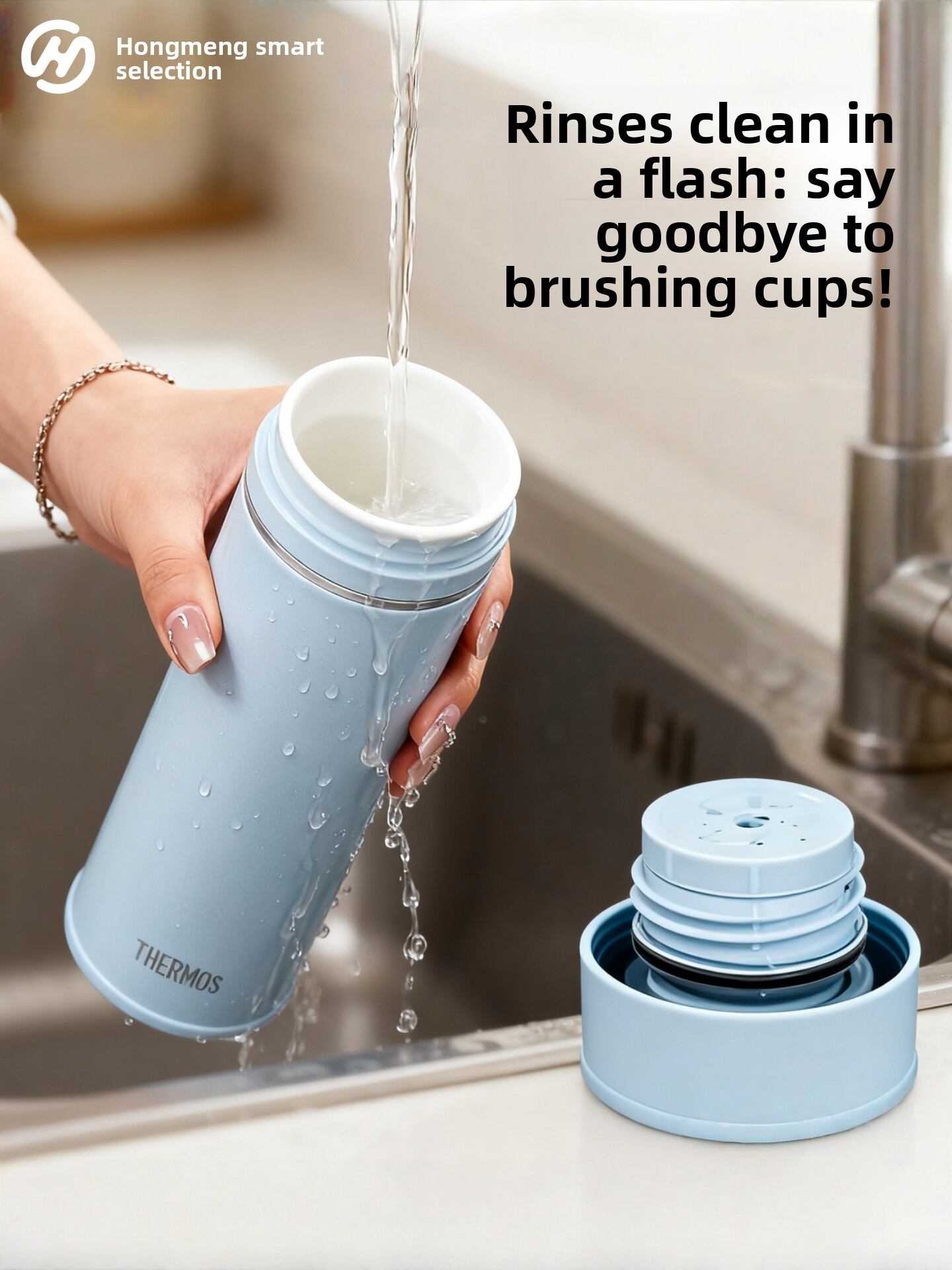 HUAWEI ZHIXUAN | Ladies Insulated Ceramic Coated Stainless Steel Water Bottle - Jenama HUAWEI ZHIXUAN Harga 255 Ringgit*Penghantaran Percuma