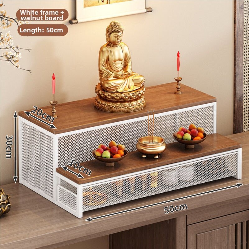 Elevated Two-layer Altar Table