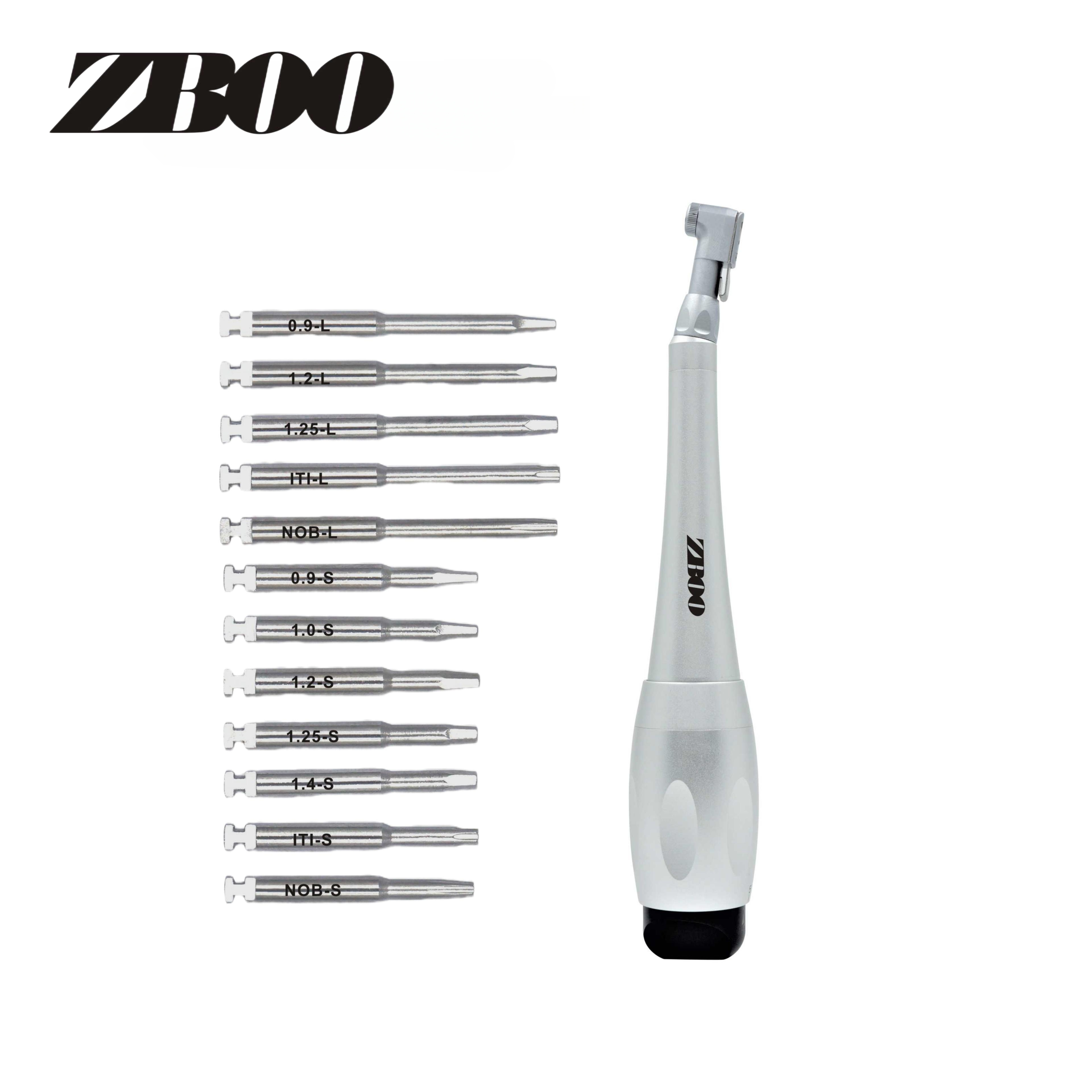 Dental Universal Implant Torque Wrench With 12pcs Drivers Dentistry ...