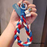 ZHENGEGE | Lucky Charm Cute Braided Mobile Phone Lanyard