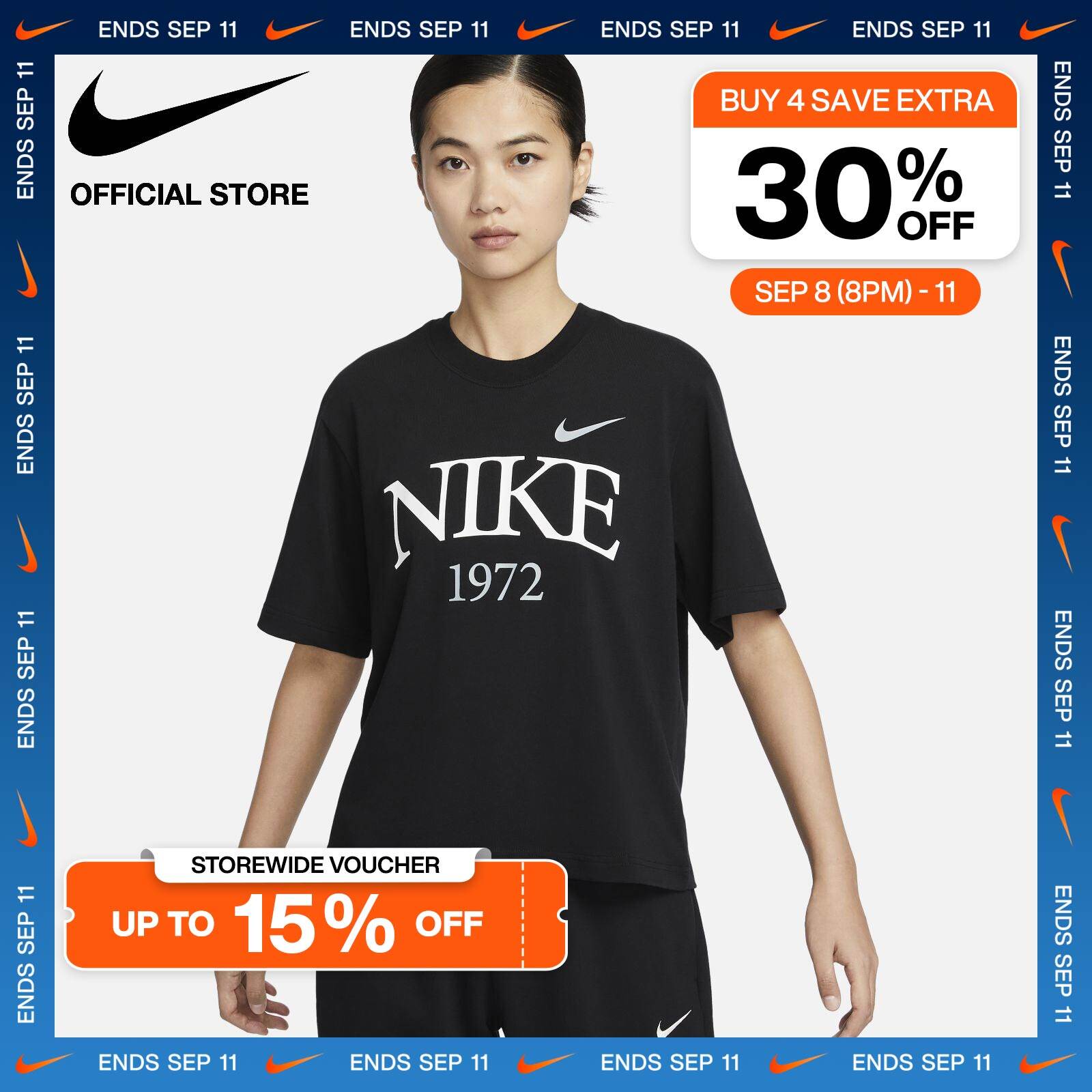 Nike Women's Sportswear Classic T-Shirt - Black