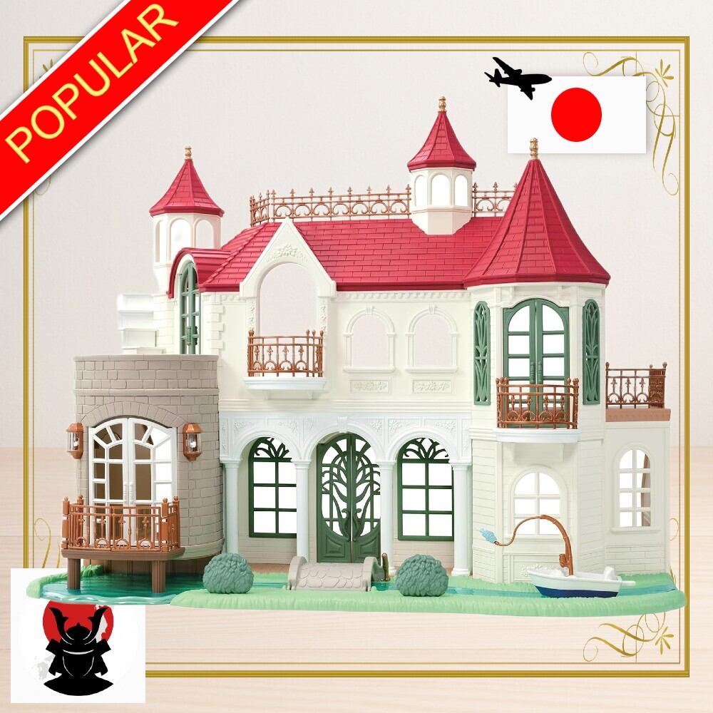 Sylvanian Families Red Roof Country Home by Sparkling Water (Ha-52) ST Mark Certified 3+ Dollhouse EPOCH ราคา 7,900 บาท*ส่งฟรี