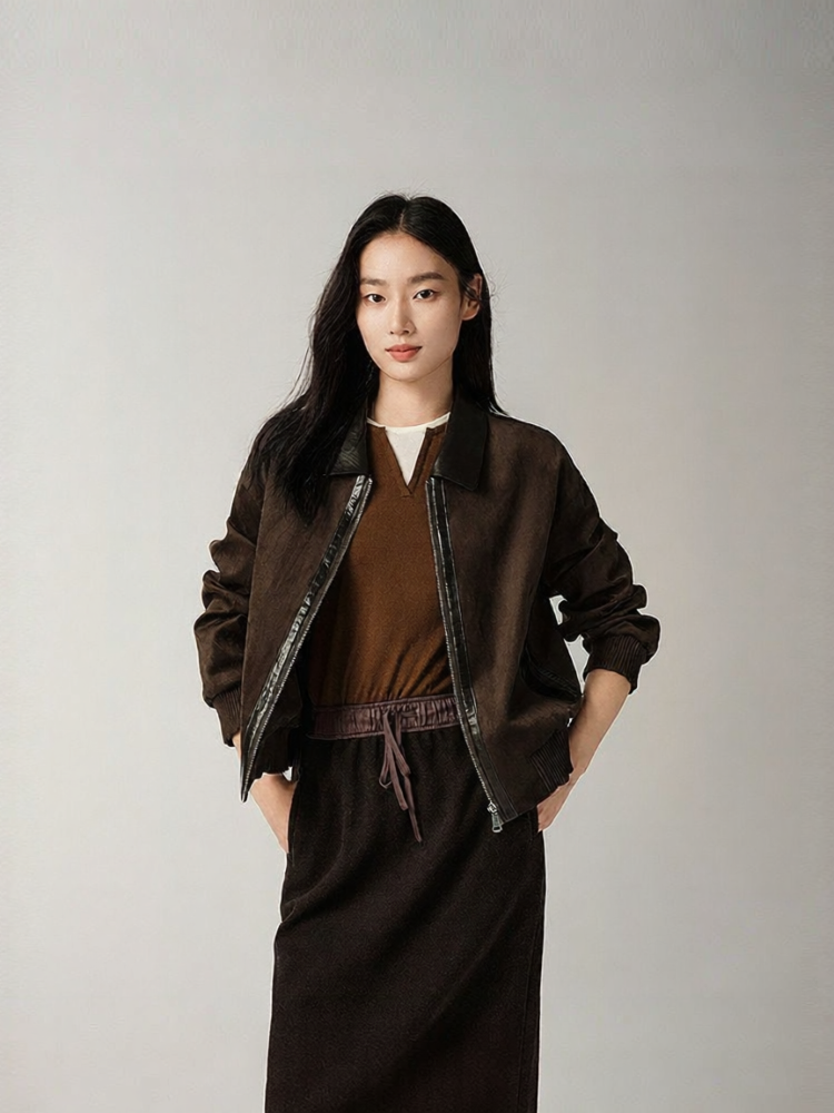 JZ ANNAKRO | Casual Youthful College Style Barn Jacket Harga 791 Ringgit*Penghantaran Percuma