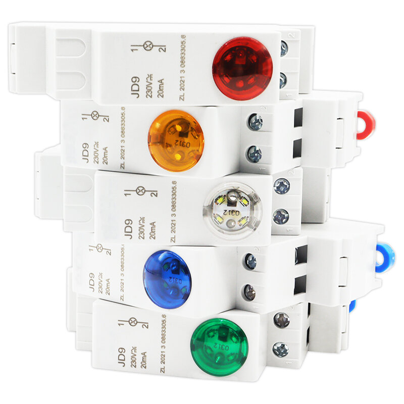 Breaker Led Light Led Rail Type Signal Light Dual/Three Lights Circuit Breaker ...