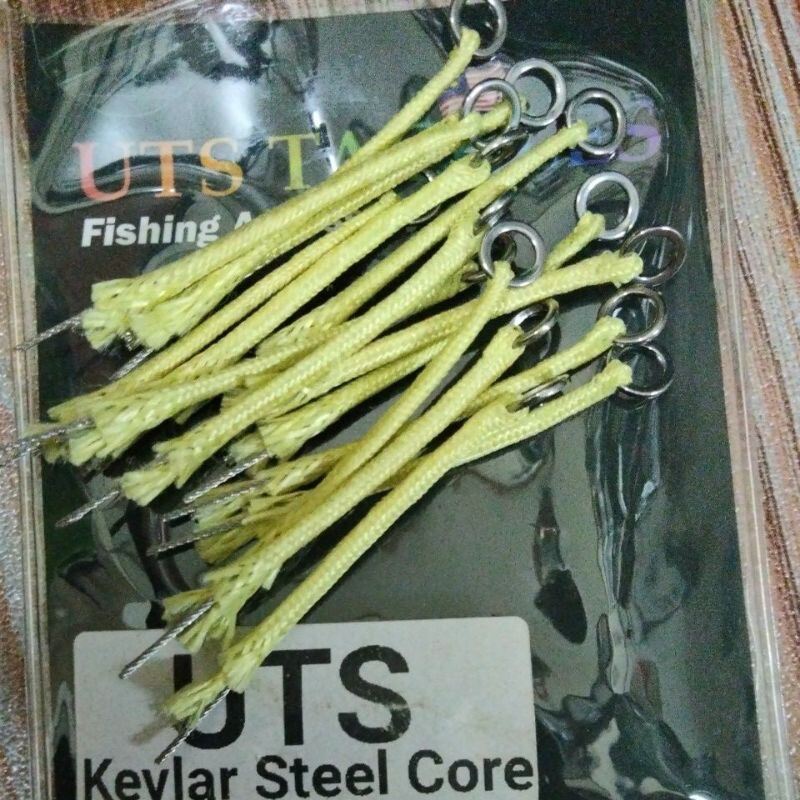 UTS Kevlar 7x7 Wire Steel Core 150LB/250LB **Fast Jigging Assist