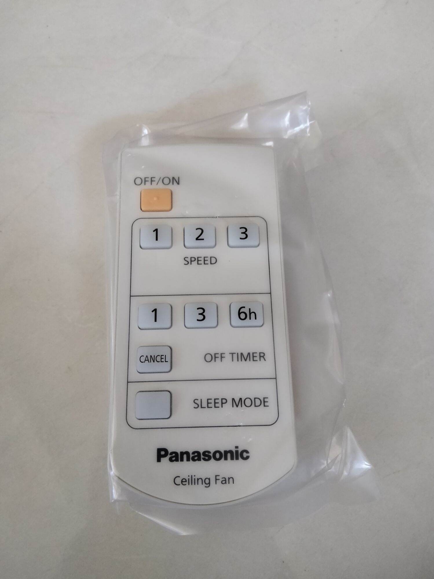 Original Panasonic Ceiling Fan Remote Control for Ceiling Fan Model F