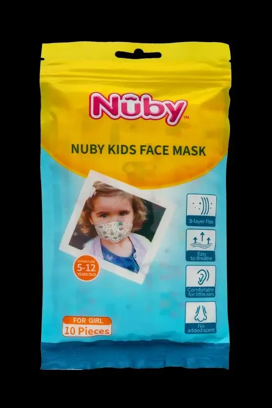 Nuby Kids Face Mask Princess 3ply