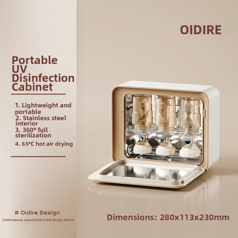 OIDIRE | Portable UV Sterilization Baby Bottle Dryer