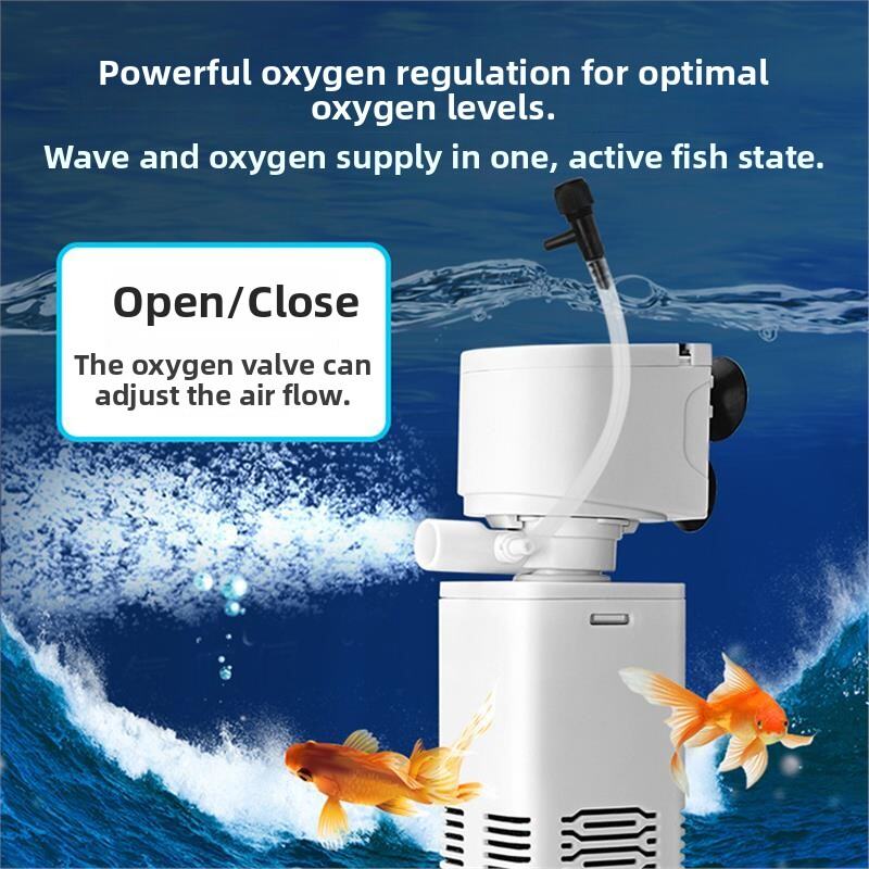 NIANXU | 4-in-1 Fish Tank Filter Pump System for Small Aquariums - Jenama NIANXU Harga 55 Ringgit*Penghantaran Percuma