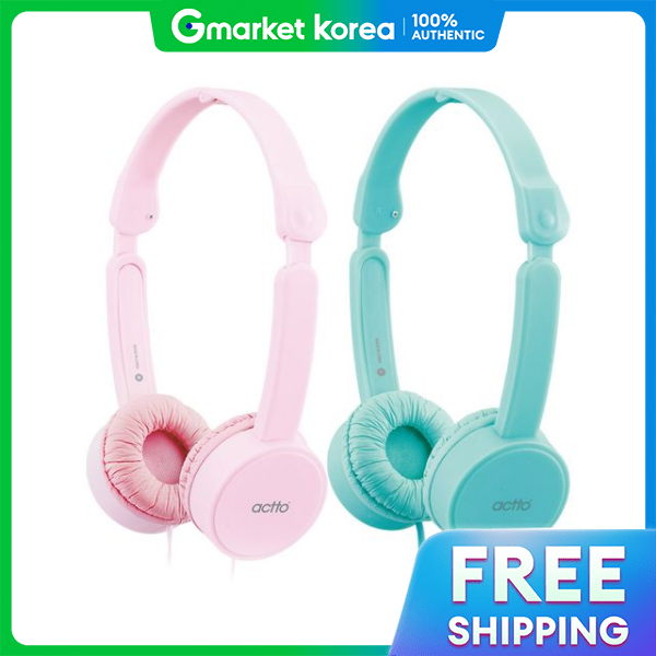 ACTTO | Actto C-Type Hearing Protection Foldable Children's Headset Bks-86 for Elementary School Students,