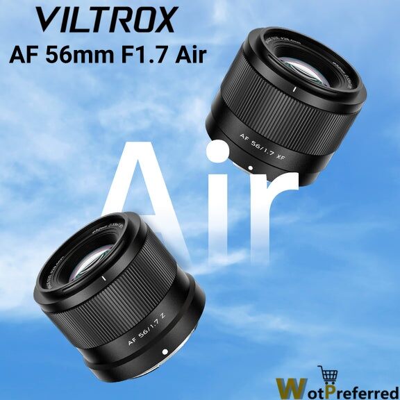 VILTROX AF 56mm F1.7 APS-C Lens Lightweight Large Aperture For Fuji X Nikon Z Sony E Mount ราคา 5,190 บาท*ส่งฟรี