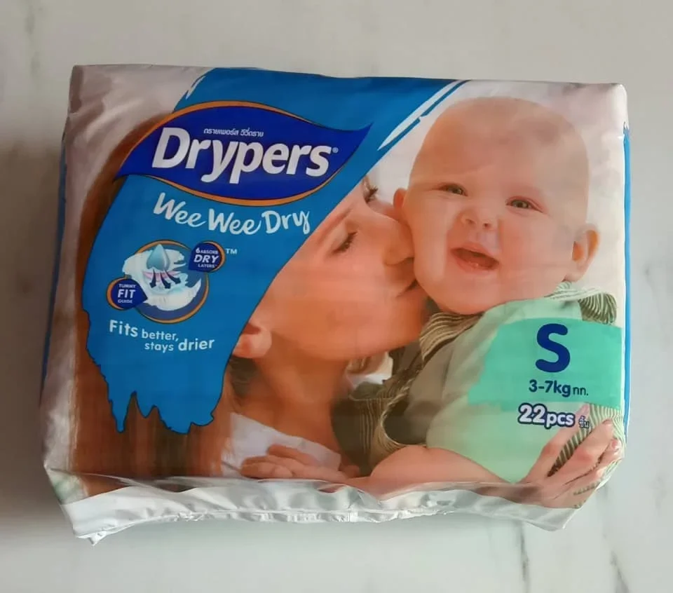 Drypers wee wee dry S22pc
