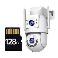 JOOAN Dual Lens 4K 10MP Ultra HD CCTV PTZ Camera Motion Detect 360 Degree Rotation Infrared Color Night Vision Two-Way Voice Audio Surveillance Monitoring Security Camera Video WIFI Wireless Connection Phone Indoor Outdoor