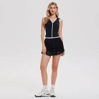 COSLEAF | Retro Tennis Style Anti-Peep Athletic Womens Set