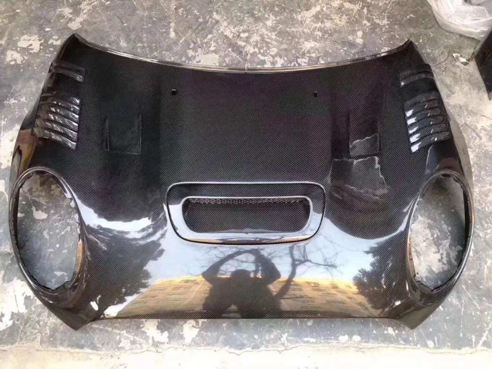 Mini cooper S JCW F55 F56 carbon fiber front bonnet bonet hood cover ...