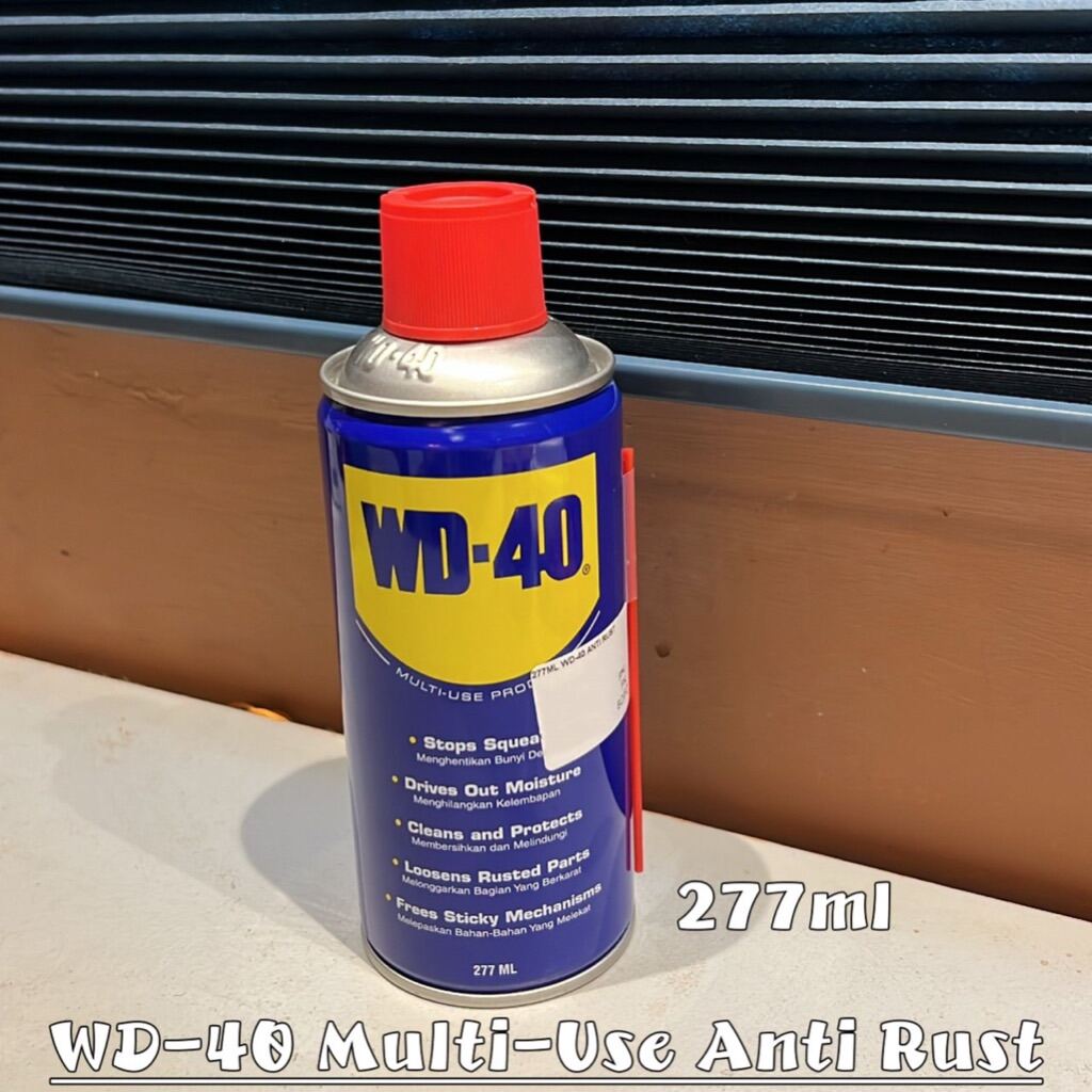 READY STOCK!!! WD40 Multi-Use Anti Rust Lubricant Spray 277ml 多用途防锈润滑喷雾