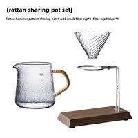 JOTO | Stainless Steel Drip Coffee Filter Stand with Solid Wood Base