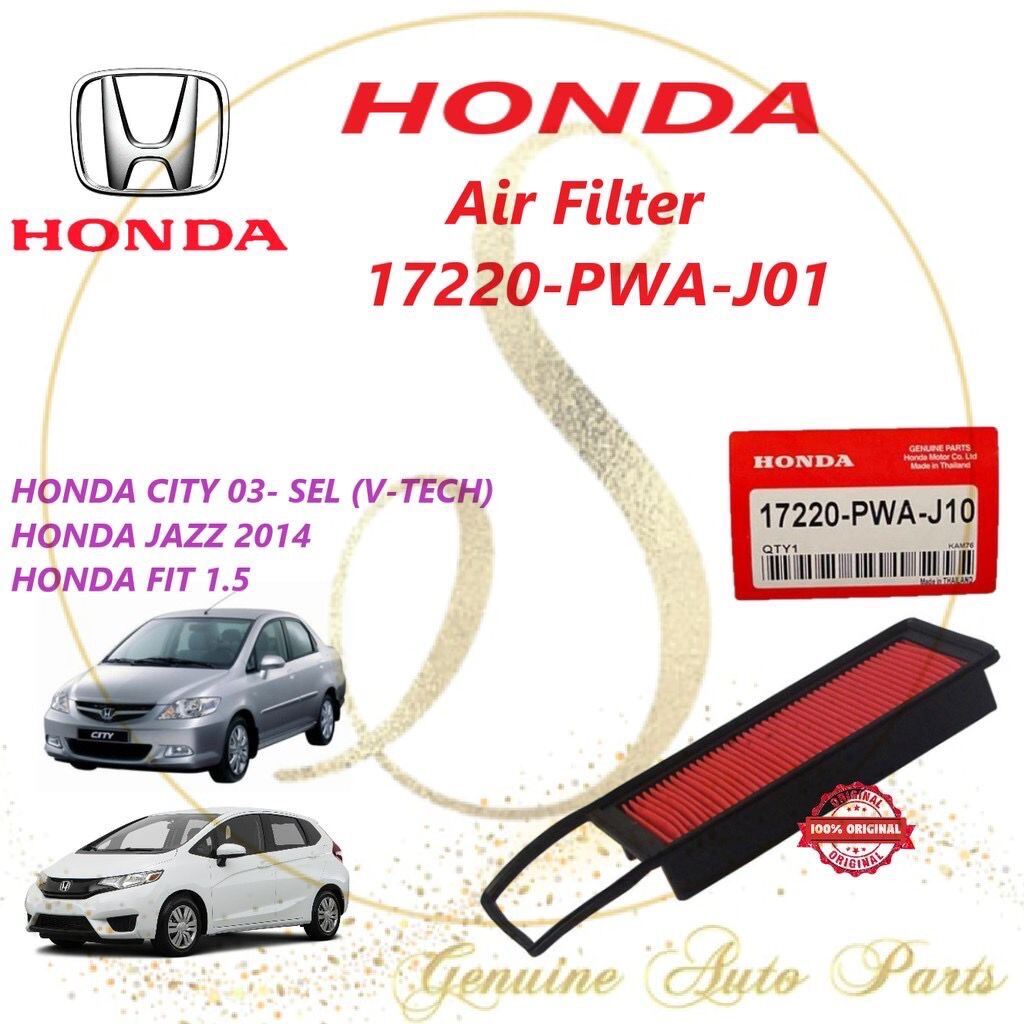 100 Original Engine Air Filter Honda City Sel Vtec V Tec 2003 2007 Fit 1 5 Jazz 2014 17220 Pwa 003 17220 Pwa J01 Lazada