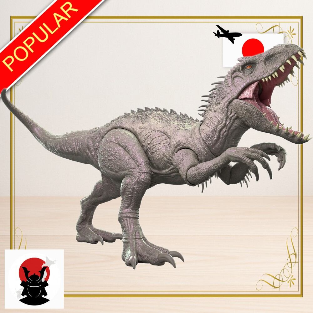 Mattel Jurassic World Battle Damage Indominus Rex Light-Up Roaring Figure ราคา 7,000 บาท*ส่งฟรี