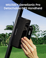 MiLESEEY GeneSonic Pro: 2-in-1 Golf Speaker & GPS - 43K+ FREE Courses NO PHONE NEEDED 15H Battery 126N MAGNETIC