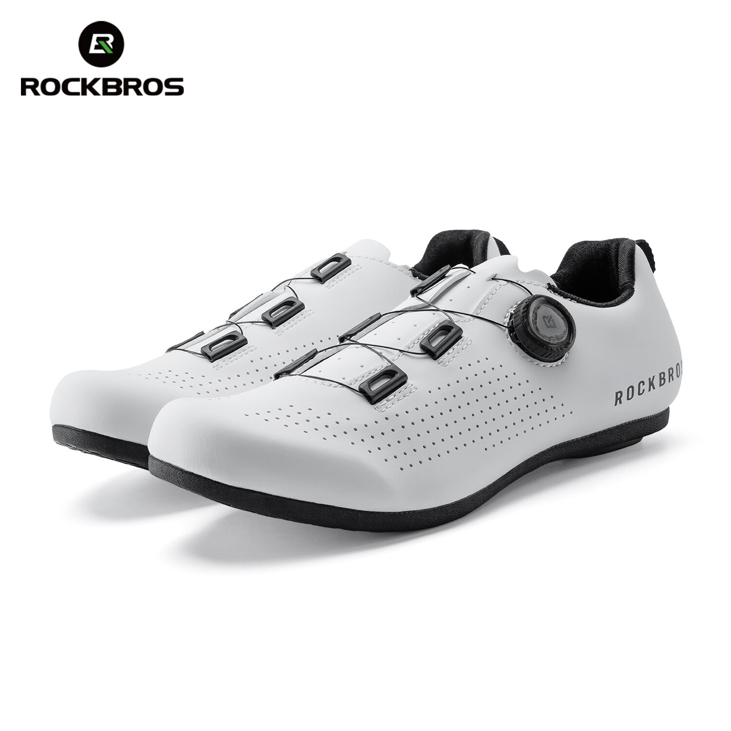 ROCKROS Cycling Shoes Non-locking Rubber Sole Road Bike Shoes Cycling Sneakers Non cleats for Men Breathable Professional ราคา 2,582 บาท*ส่งฟรี
