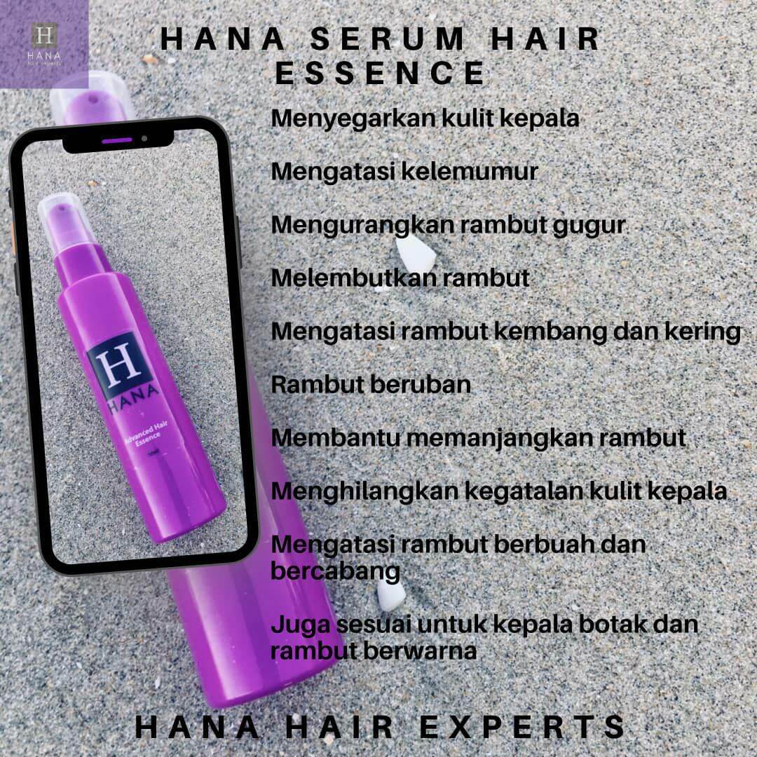 Hana Hair Serum Serum Rambut Rawat Rambut Gugur Anti Kelemumur Lazada 2585