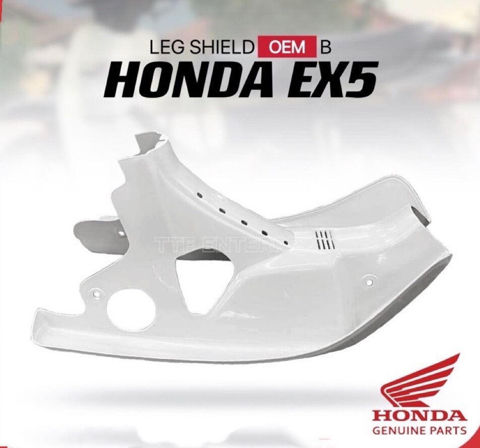 HONDA EX5 / EX5 DREAM LEG SHIELD KEPAK PUTIH KEPOK WHITE BOARD