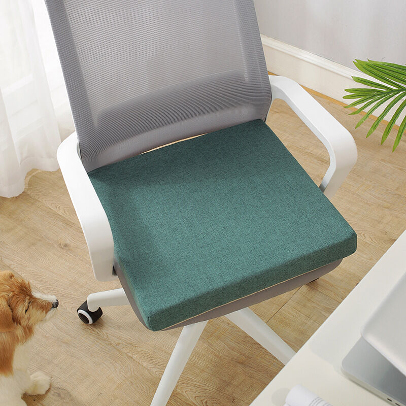 Office Chair Pads Heightening Square Long Bench Wood Chair Circle Chair Tea Chair High Density Sponge Seat Cushion Polyester