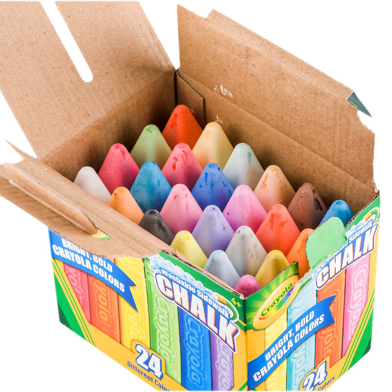 Crayola | Dustless Outdoor Chalk 24 Colors