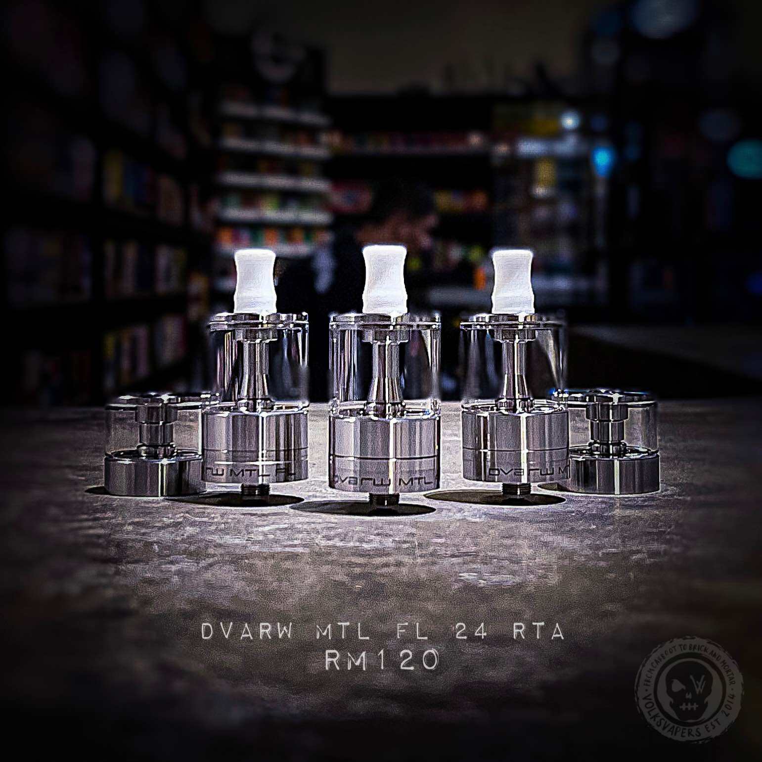 DVARW MTL FL 24 RTA FULL KIT (BEST EVER MTL RTA IN THE MARKET