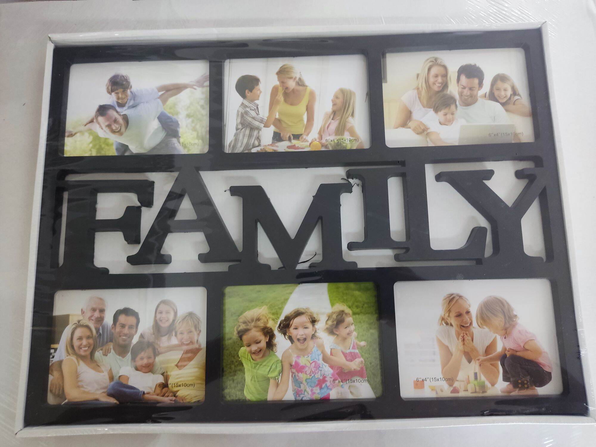 6 Slot Photo Frame Love Family Photo Frame Creative Wall Hanging Photo