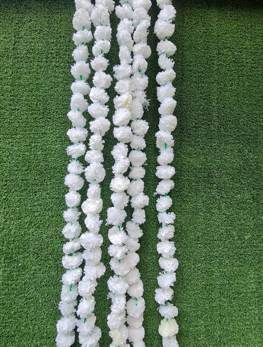 white marigold garland / thoran / MALAI / THORANAI /home decoration