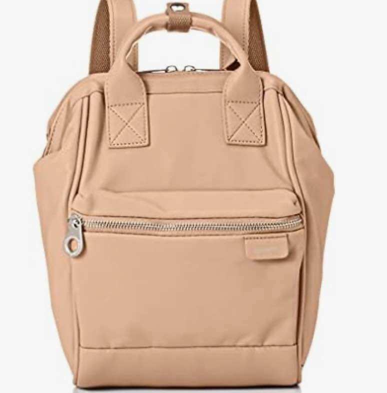 anello backpack leather mini ATELIER ATM1032, BE, One Size Fashion Anello Japan Anello Backpack Anello