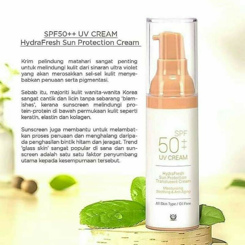 ORIGINAL SENDAYU TINGGI UV CREAM SPF50++ | Lazada